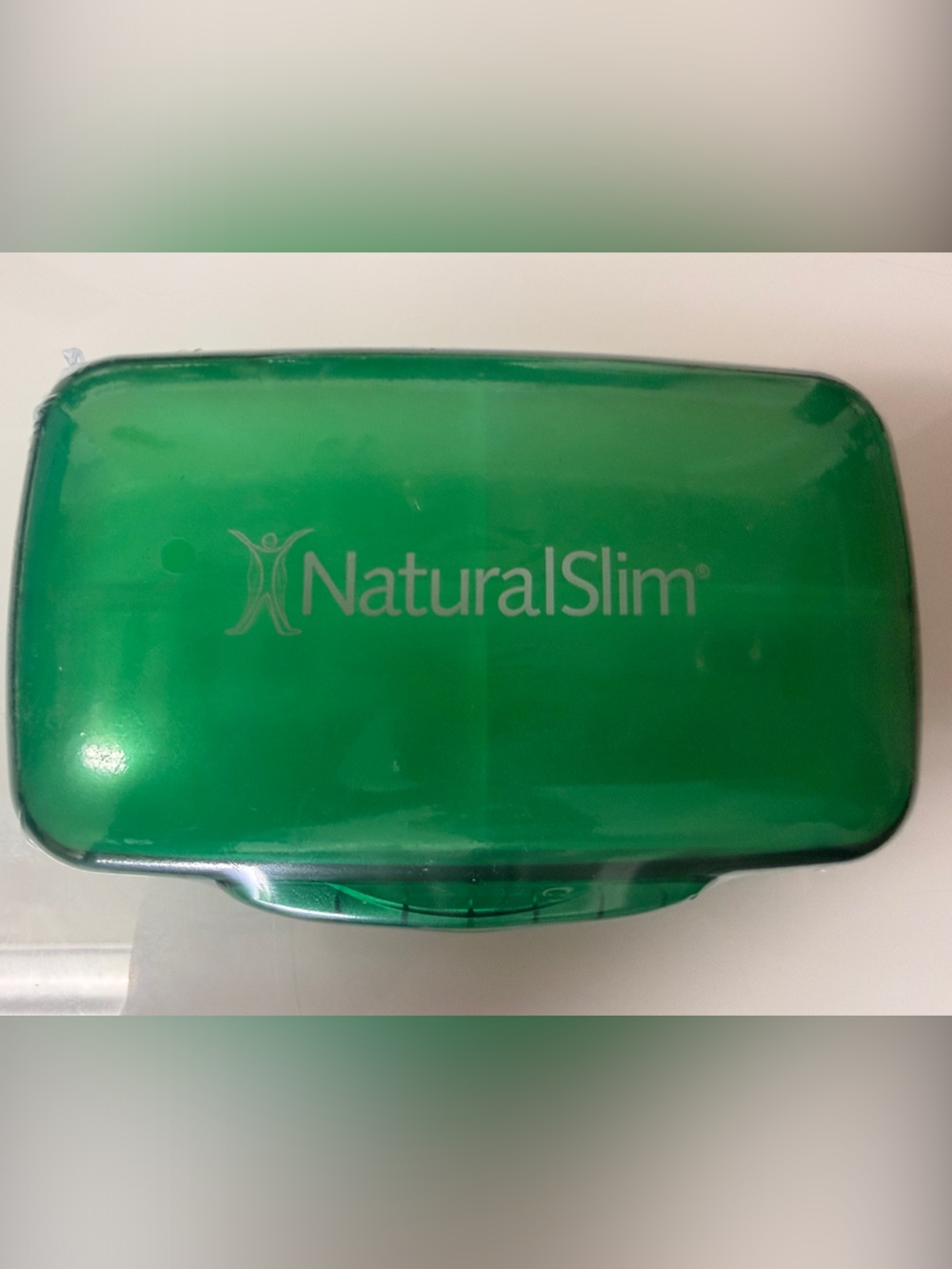 Green Translucent Pill Organizer